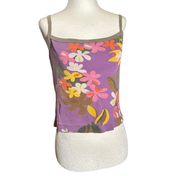 Custo Barcelona Tops - Custo Barcelona Vintage floral tank top